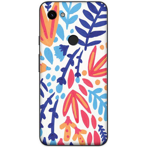 Cat Coq Color Foliage Google Pixel 3a XL Skin